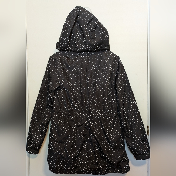 Hooded Polka Dot Rain Jacket - Small - Picture 7 of 11